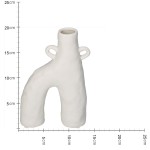 Βάζο ArteLibre Λευκό Πορσελάνη 13.7x5.9x19.9cm