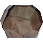 Βάζο ArteLibre Καφέ Ανακυκλωμένο Γυαλί 16x16x18cm