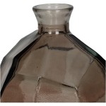 Βάζο ArteLibre Καφέ Ανακυκλωμένο Γυαλί 16x16x18cm