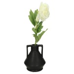 Βάζο ArteLibre Μαύρο Κεραμικό 14.5x14.5x12.5cm