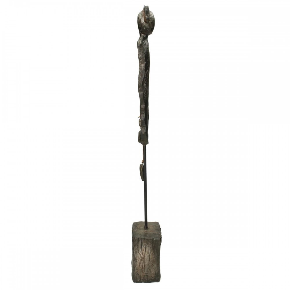 Διακοσμητικό ArteLibre Φιγούρα Μαύρο Polyresin 7.5x7.5x46.5cm