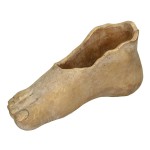 Κασπώ ArteLibre Πόδι Χρυσό Τσιμέντο 26x9.5x12cm