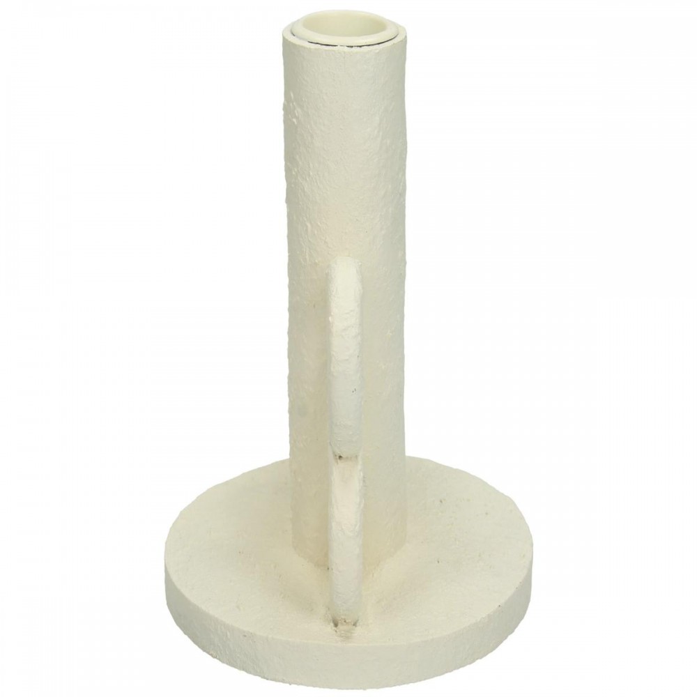 Κηροπήγιο ArteLibre Λευκό Polyresin 11x11x12.4cm