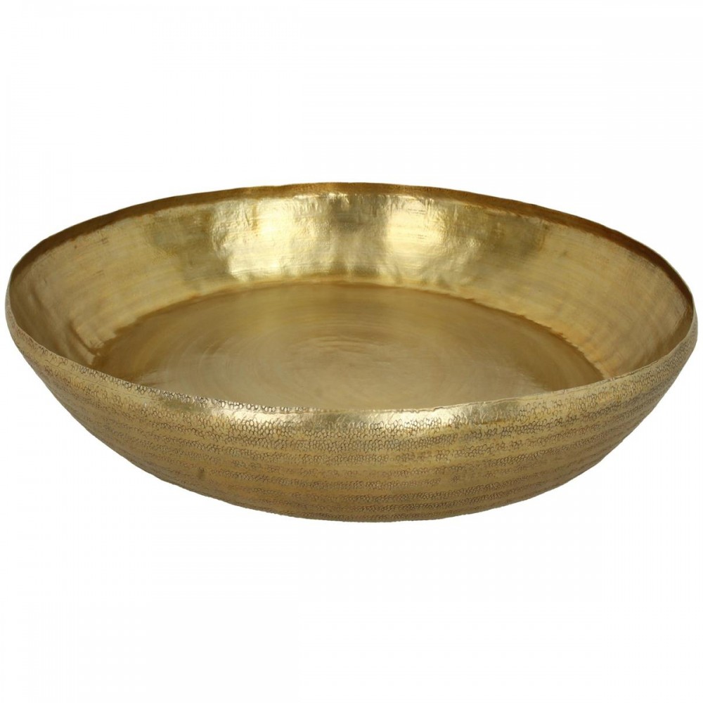 Δίσκος ArteLibre Χρυσό Μέταλλο 57x57x8cm