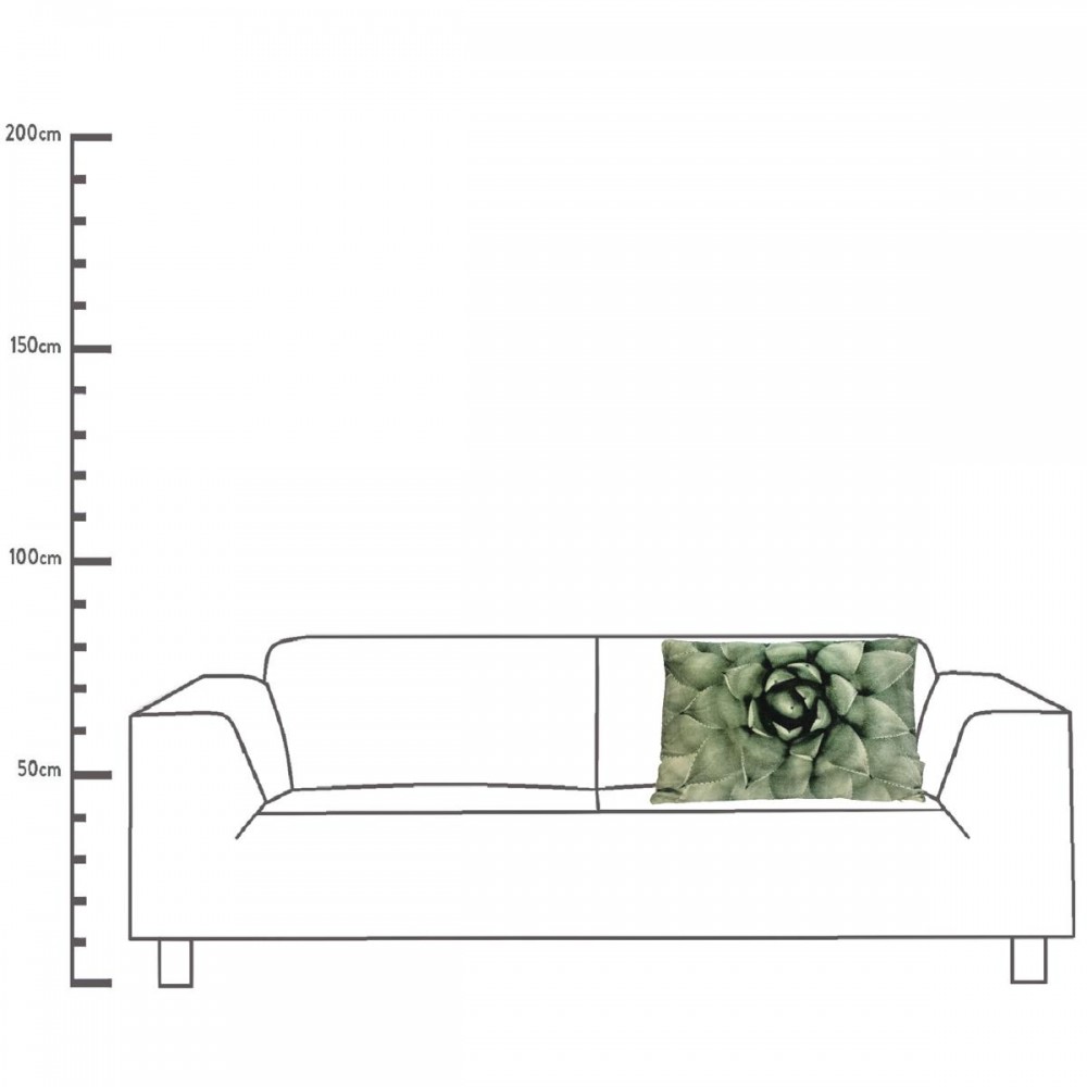 Μαξιλάρι ArteLibre Πράσινο Βελούδο 40x60cm