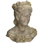Κασπώ ArteLibre Γυναίκα Χρυσό Τσιμέντο 24x16.5x29.5cm