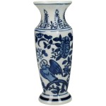 Βάζο ArteLibre Μπλε Πορσελάνη 7x7x15.5cm