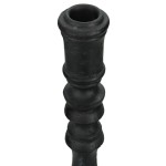 Κηροπήγιο ArteLibre Μαύρο Polyresin 8.5x8.5x24cm
