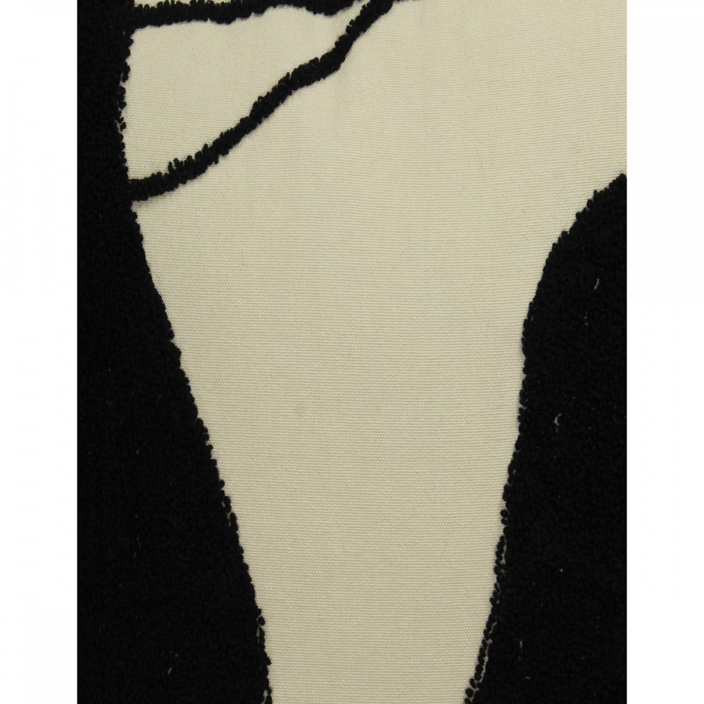 Μαξιλάρι ArteLibre Μαύρο Βαμβακερό 45x45cm