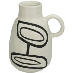 Βάζο ArteLibre Λευκό Δολομίτης 13.5x10.5x16.2cm
