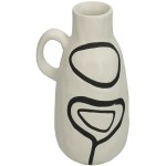 Βάζο ArteLibre Λευκό Δολομίτης 13.5x10.5x16.2cm