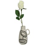 Βάζο ArteLibre Λευκό Δολομίτης 13.5x10.5x16.2cm