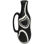 Βάζο ArteLibre Μαύρο Δολομίτης 17.8x12.8x28cm