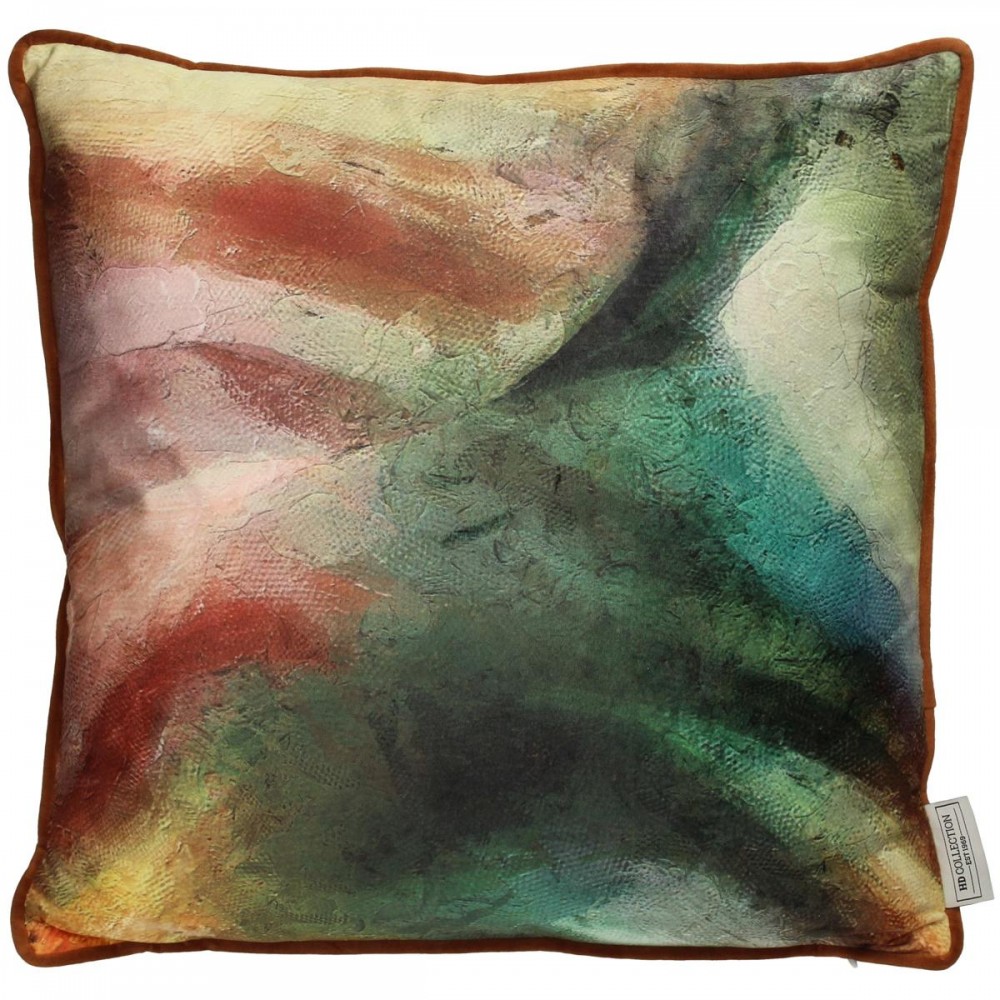 Μαξιλάρι ArteLibre Αφηρημένο Πολύχρωμο Βελούδο 45x45cm