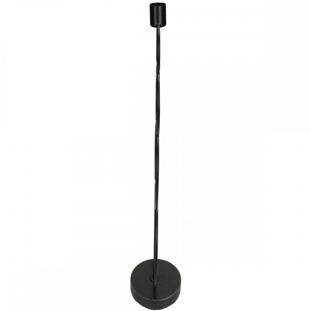 Κηροπήγιο ArteLibre Μαύρο Μέταλλο 13x8.5x35cm