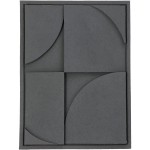 Διακοσμητικό Τοίχου ArteLibre Γκρι Polyresin 29.5x3.5x39.5cm