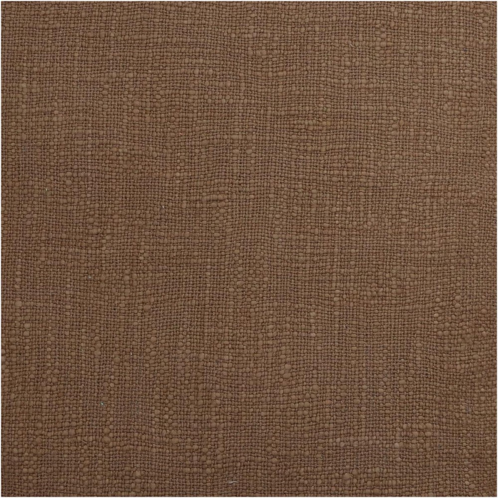 Μαξιλάρι ArteLibre Με Φούντες Καφέ Βαμβακερό 45x45cm