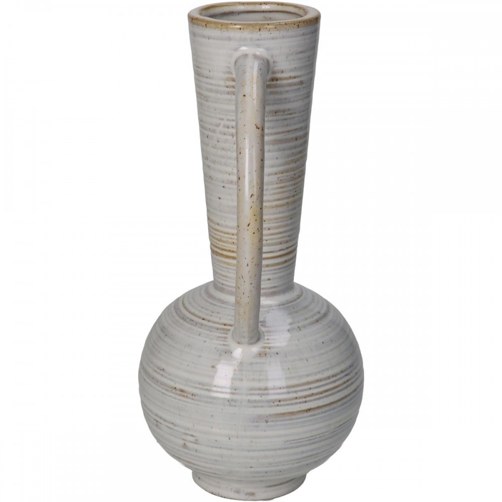 Βάζο ArteLibre Μπεζ Κεραμικό 14.5x11x23.6cm