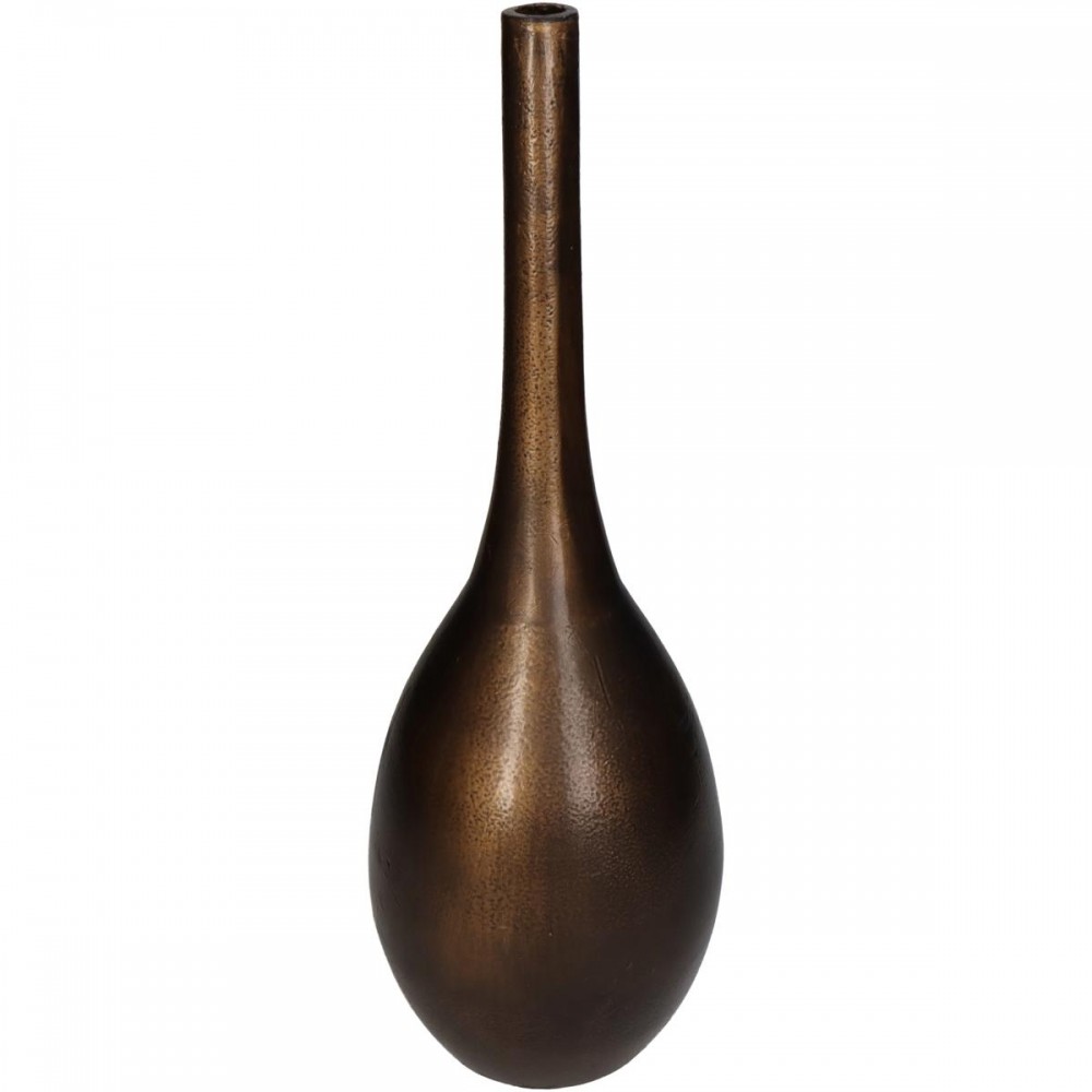 Βάζο ArteLibre Μπρονζέ Αλουμίνιο 15x15x45cm