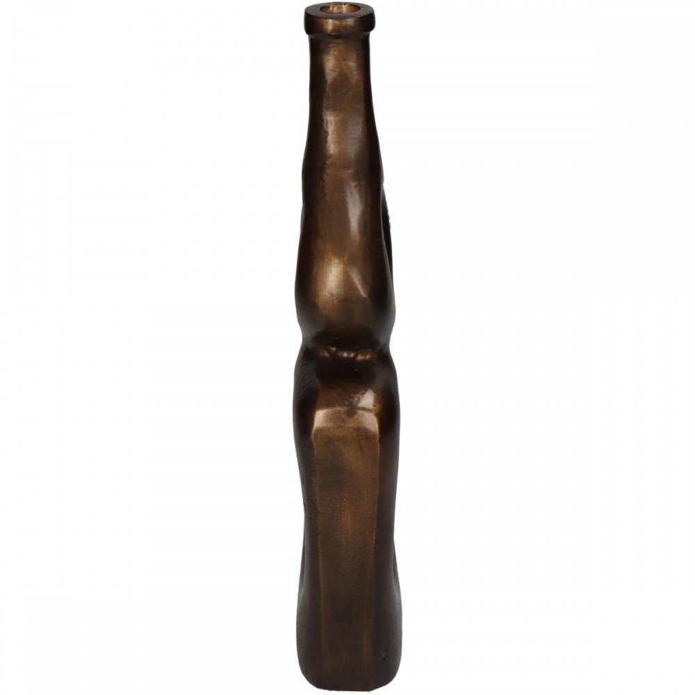 Βάζο ArteLibre Μπρονζέ Αλουμίνιο 11x5x29cm