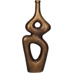 Βάζο ArteLibre Μπρονζέ Αλουμίνιο 16x5x39cm