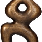 Βάζο ArteLibre Μπρονζέ Αλουμίνιο 16x5x39cm