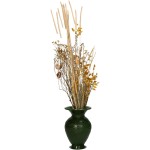 Βάζο ArteLibre Πράσινο Αλουμίνιο 11x11x16cm