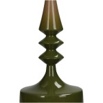 Κηροπήγιο ArteLibre Πράσινο Αλουμίνιο 11x11x38cm