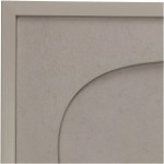 Διακοσμητικό Τοίχου ArteLibre Μπεζ Χαρτί 30x3x40cm