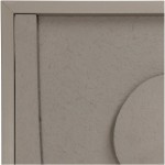 Διακοσμητικό Τοίχου ArteLibre Μπεζ Χαρτί 40x3x50cm