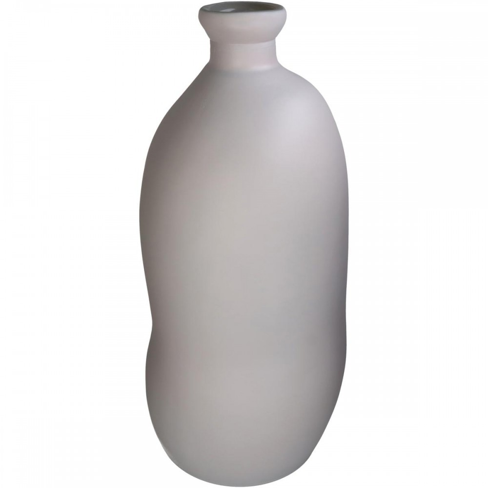 Βάζο ArteLibre Ιβουάρ Ανακυκλωμένο Γυαλί 34x34x73cm