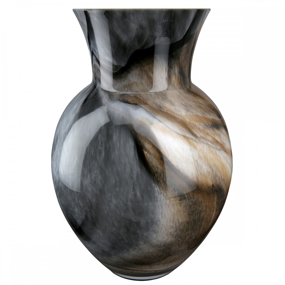 Βάζο ArteLibre Καφέ Γυαλί 26cm