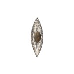 Βάζο ArteLibre Αντικέ Χρυσό Μέταλλο 19x58x7cm