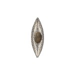 Βάζο ArteLibre Αντικέ Χρυσό Μέταλλο 21x80x10cm