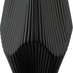 Βάζο Κεραμικό Μαύρο 15X15X30Cm 15X15X30Cm