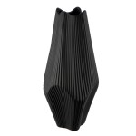 Βάζο Κεραμικό Μαύρο 15X15X30Cm 15X15X30Cm