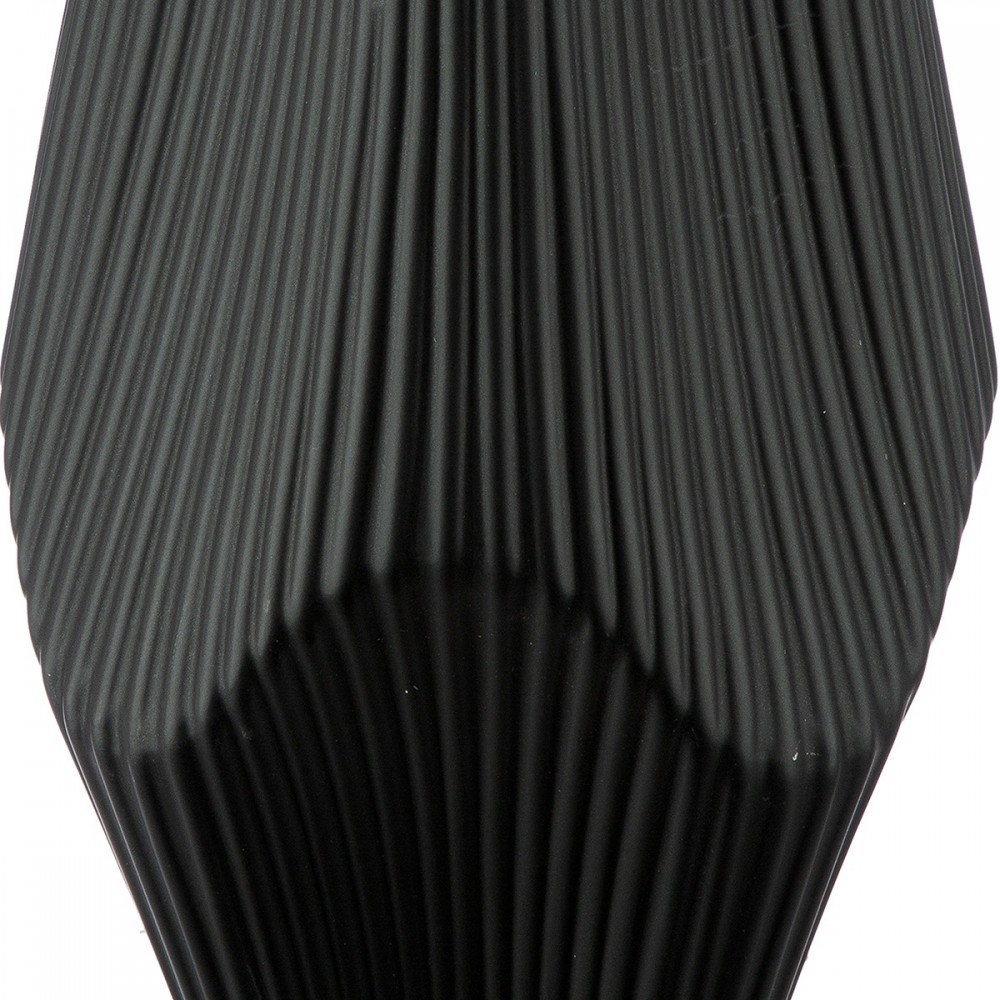 Βάζο Κεραμικό Μαύρο 15X15X30Cm 15X15X30Cm