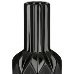 Βάζο Μπουκαλιού Κωνικό Κεραμικό Μαύρο D10X38Cm D10X38Cm