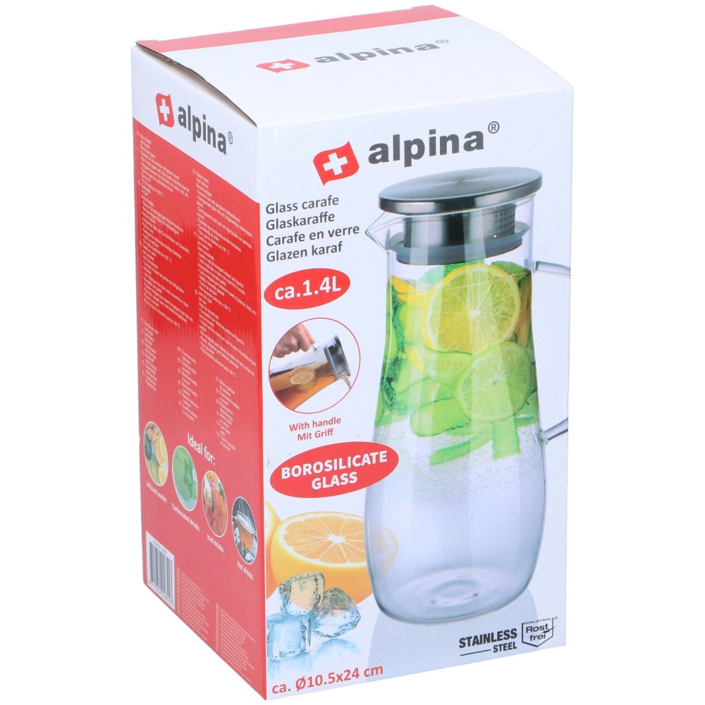 Καράφα με Χερούλι 1.4L Γυαλί ALPINA