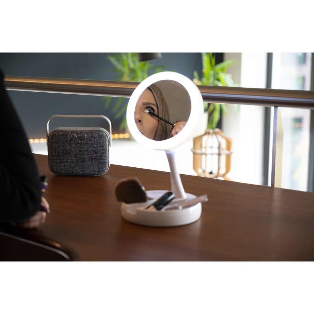 Καθρέφτης Καλλυντικών 21 LED Αναδιπλούμενος GRUNDIG