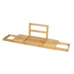 Ράφι Μπάνιου Επεκτάσιμο 50-92x18x4cm Μπαμπού