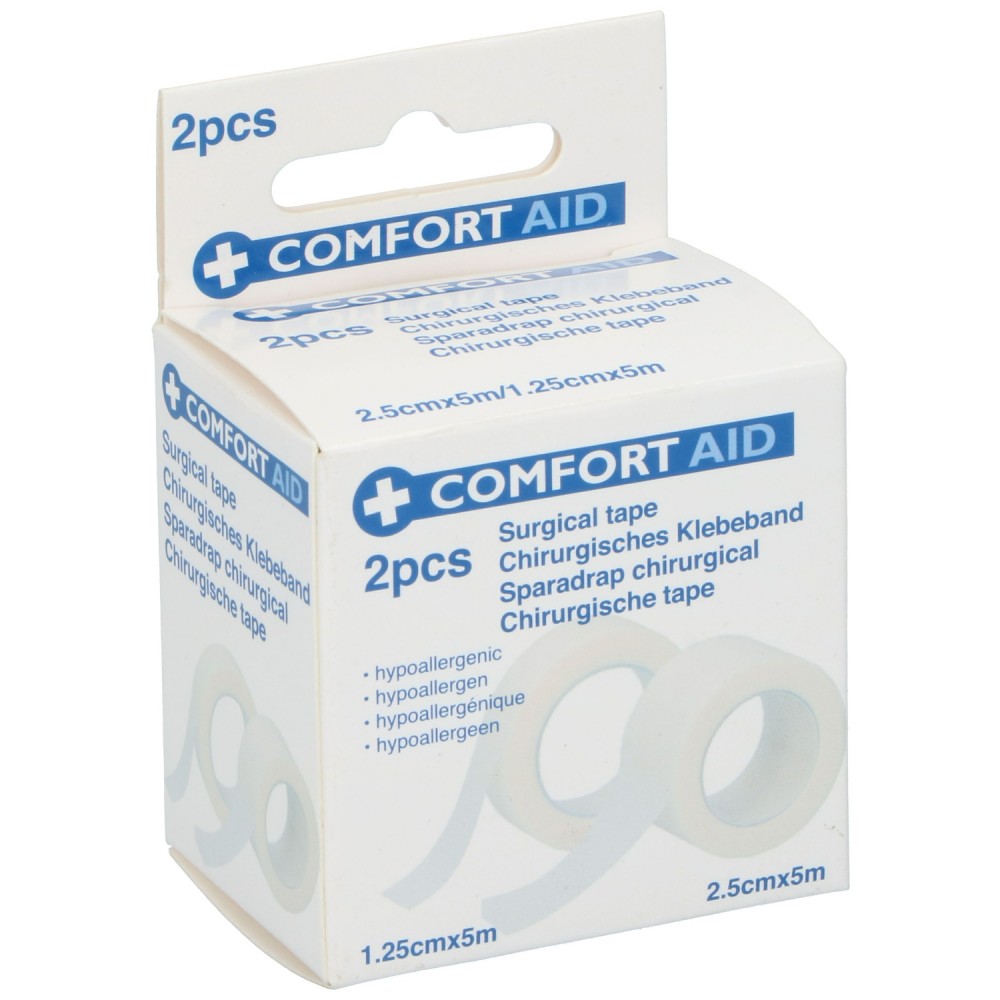Χειρουργική Ταινία 2.5cm/1.25cm x 5m 2Τμχ COMFORT AID