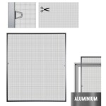 Σίτα Εντόμων Παραθύρου Αλουμίνιο 150x130cm