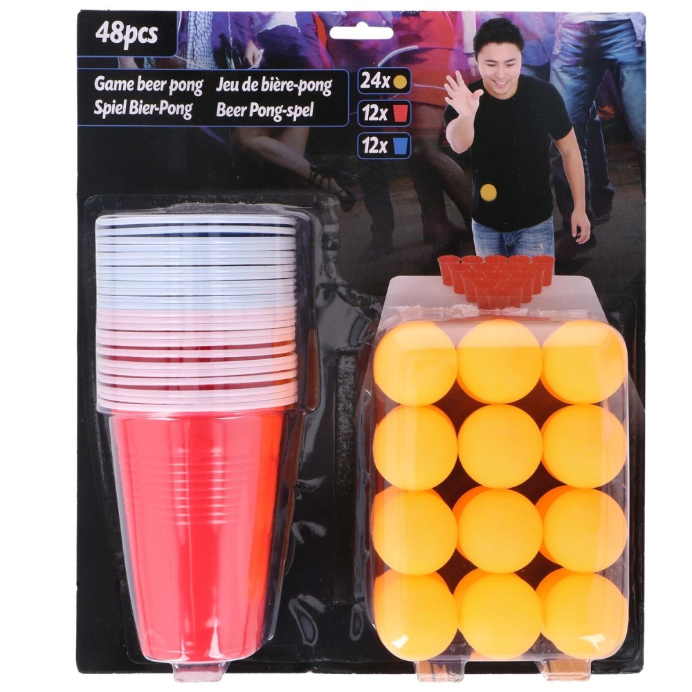 Σετ Beer Pong Ενηλίκων 48Τμχ PS