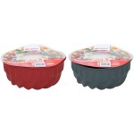 Φόρμα Κέικ Bundt Σιλικόνη 24x24x10.5cm ALPINA Σε 2 Χρώματα
