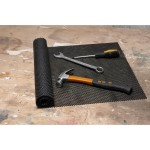 Χαλάκι Αντιολισθητικό Γκρι/Μαύρο 45x125cm PVC BLACK+DECKER 2Τμχ