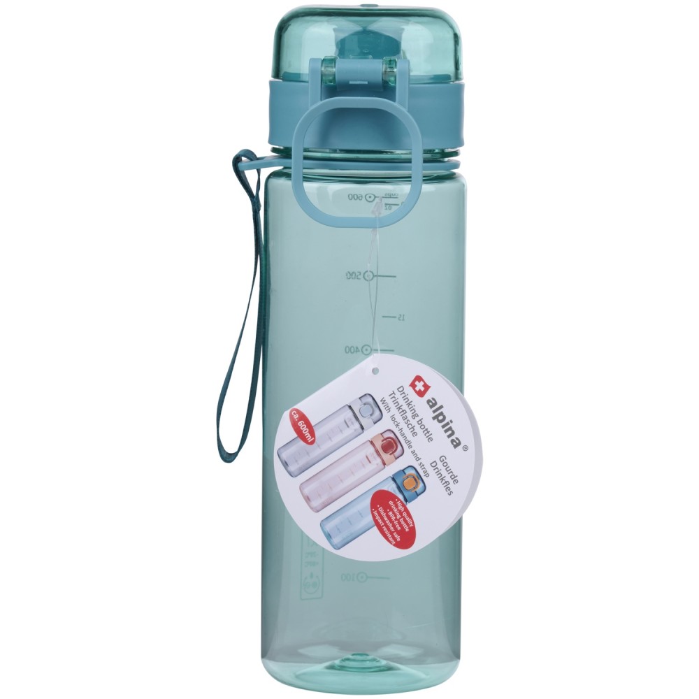 Μπουκάλι Νερού 600ml Πολύχρωμο ALPINA