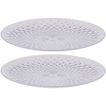 Πιάτα Διάφανα/Πράσινα/Χρυσά 25cm 2Τμχ ALPINA