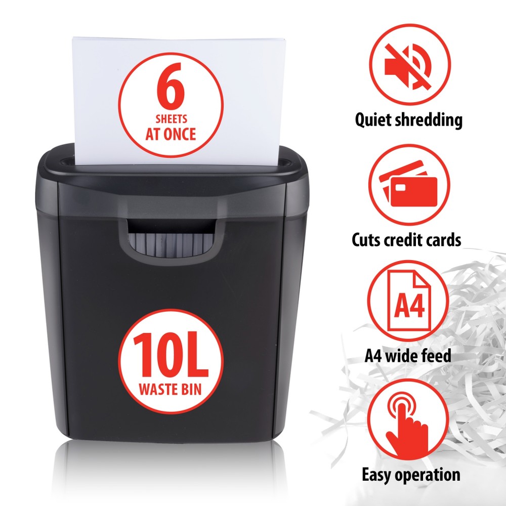 Καταστροφέας Εγγράφων 10L 190W ALPINA