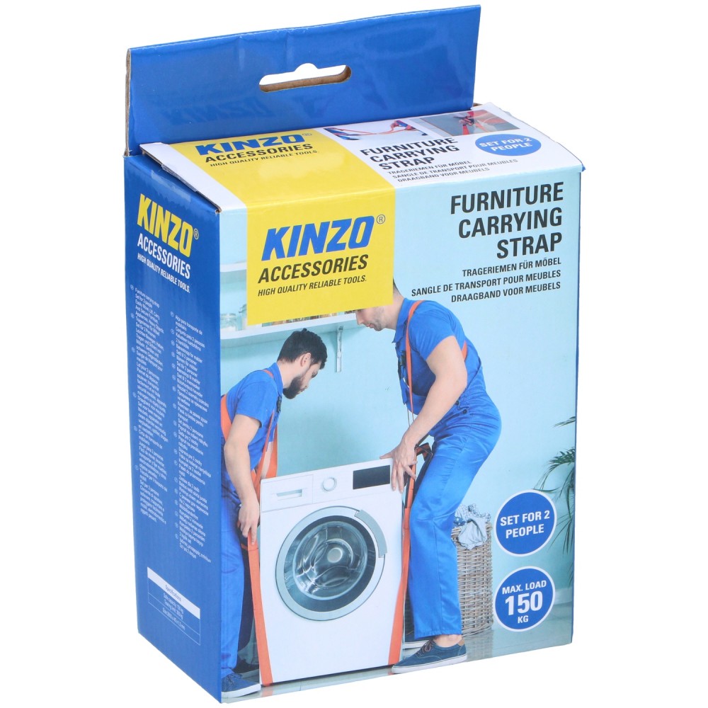 Μεταφορέας Επίπλων με Ιμάντες 2Τμχ KINZO